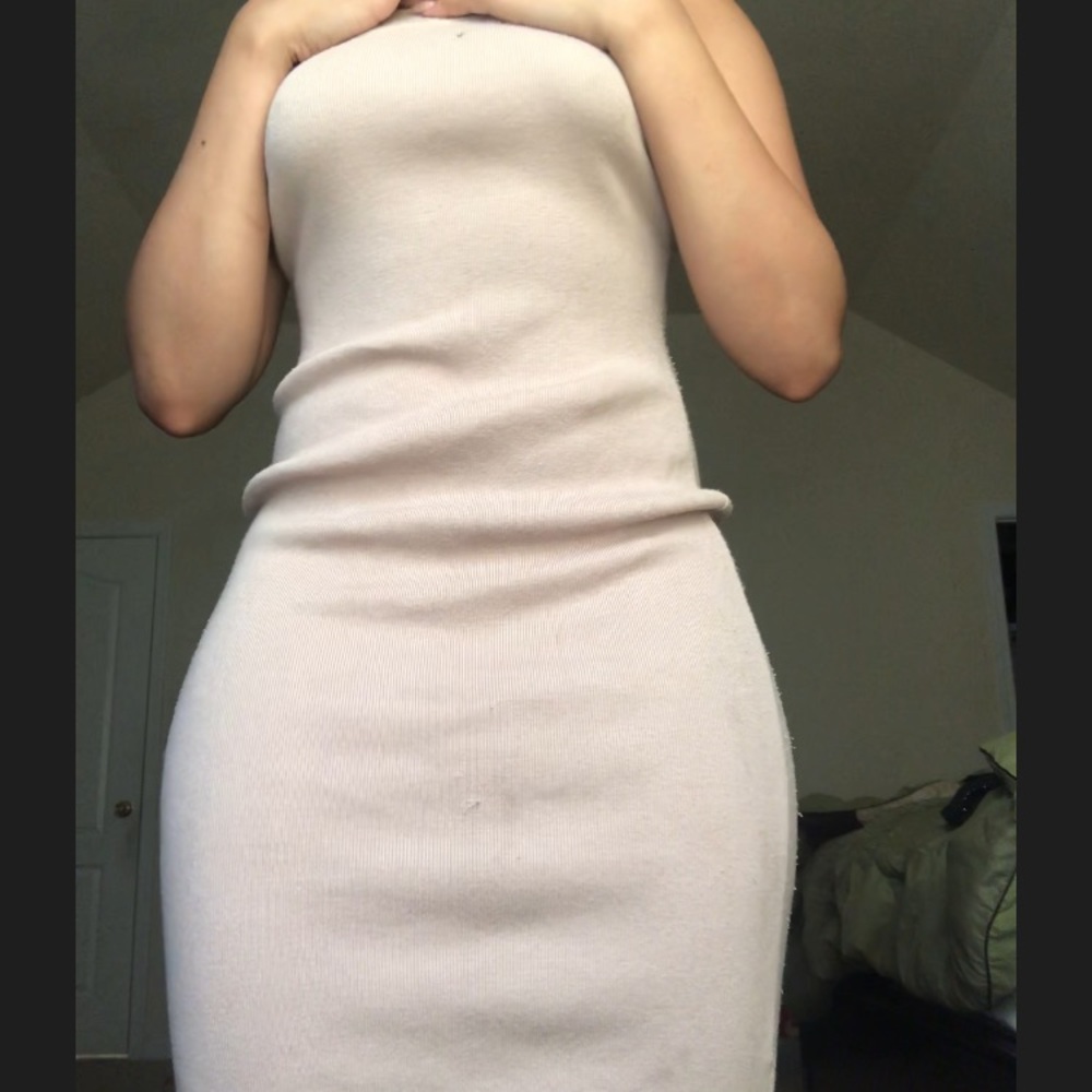 Tube bodycon midi-dress